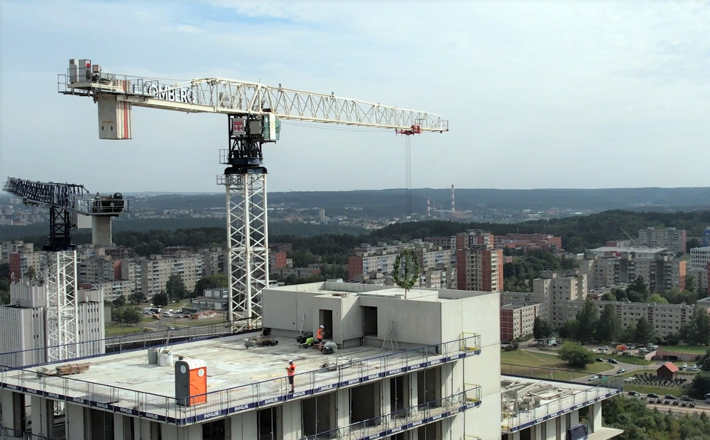 Terex tower crane rental